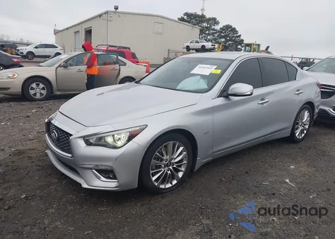 2020 Infiniti Q50 Luxe z USA, uszkodzony, nr VIN JN1EV7APXLM208463